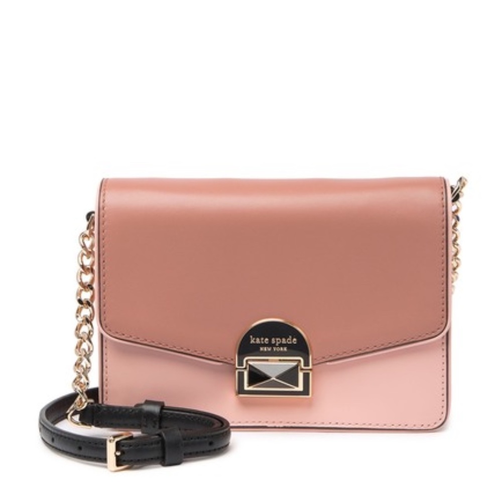 Kate Spade NewYork Neve Leather Two Tone Crossbody